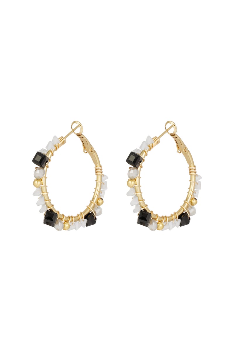 Oorbellen majestic dream - paars