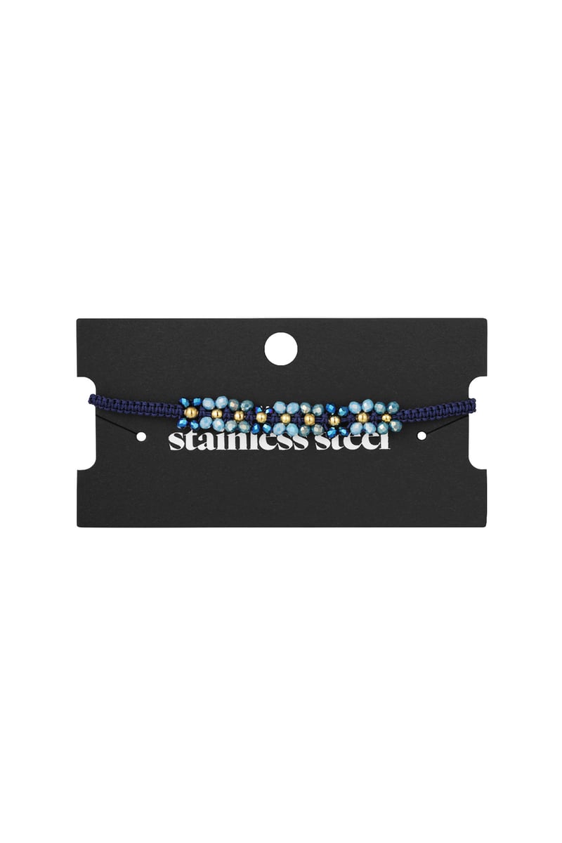 Daisy dream armband - blauw