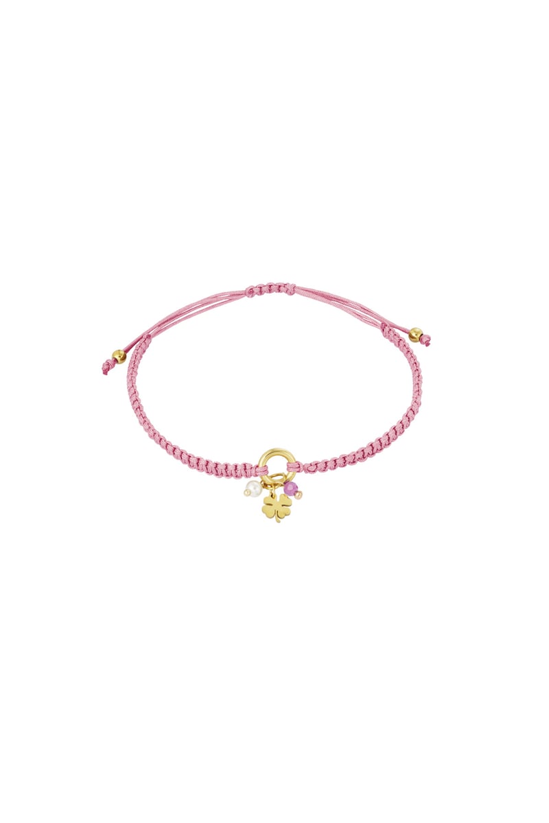 Charm party armband - zwart