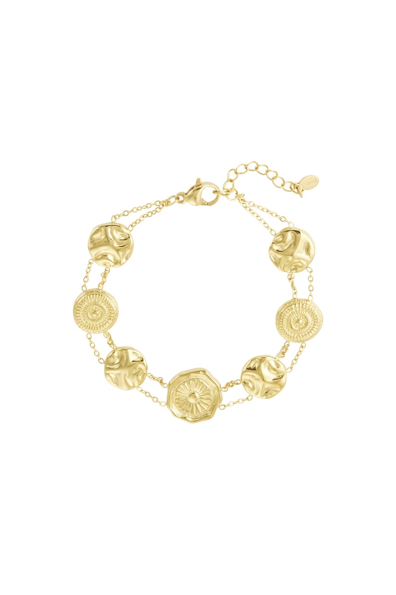 lucky coin armband