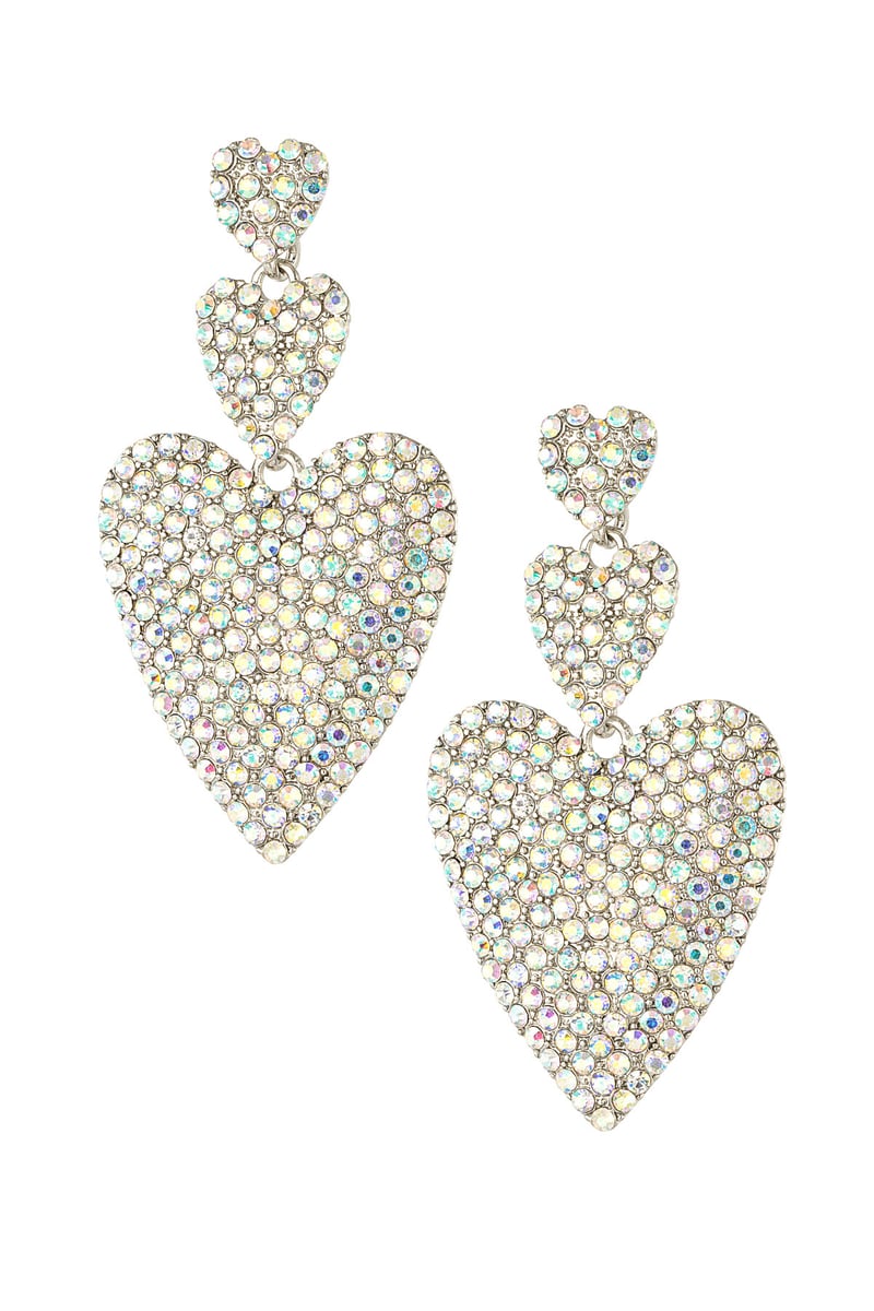 Falling for you oorbellen - roze