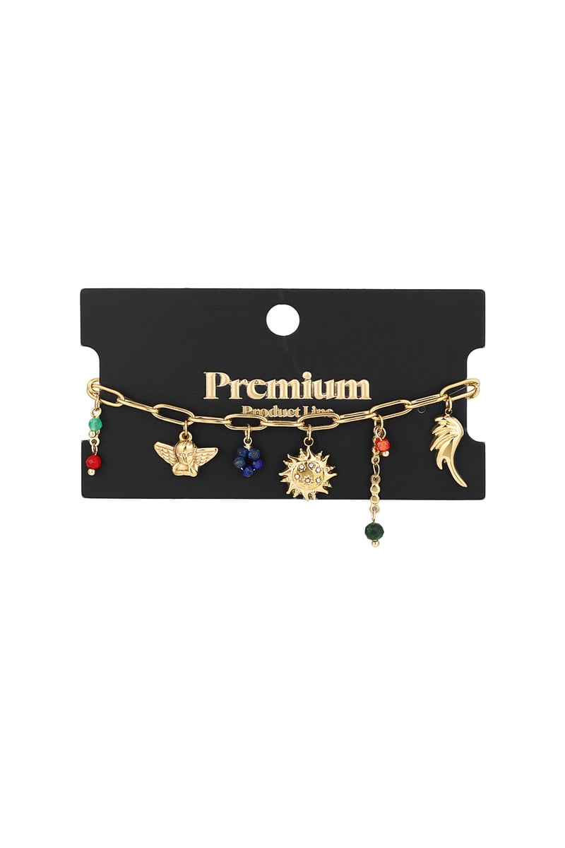 funky festive armband