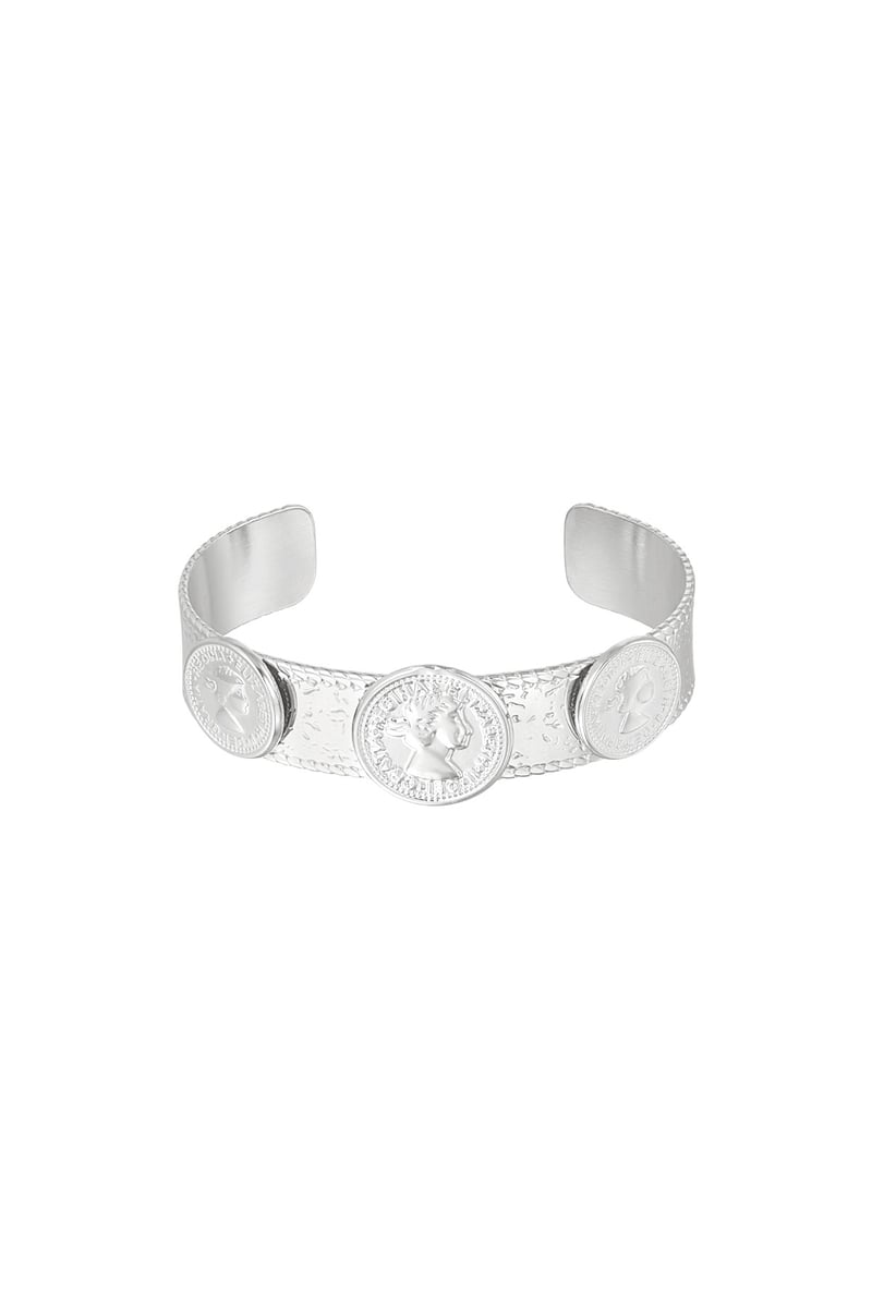 statement coin armband