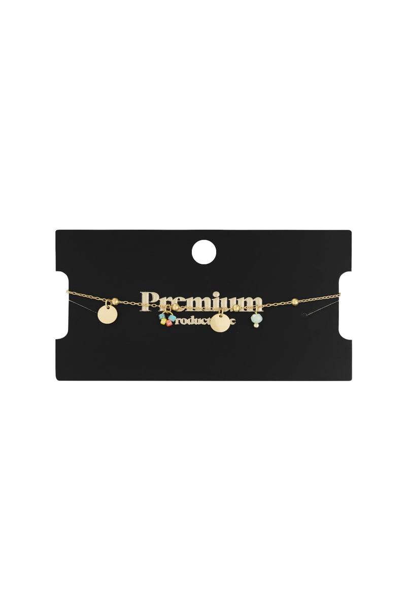 color pop coins armband