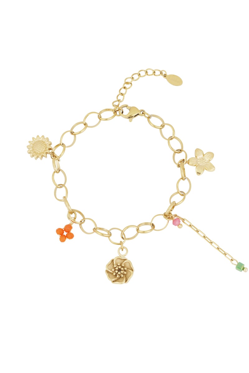 bedelarmband flower dash