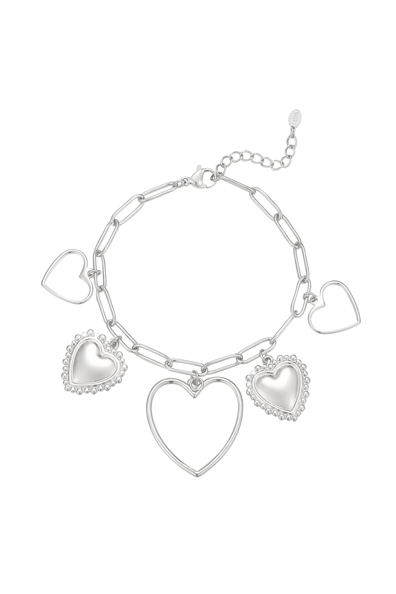 open hearts armband