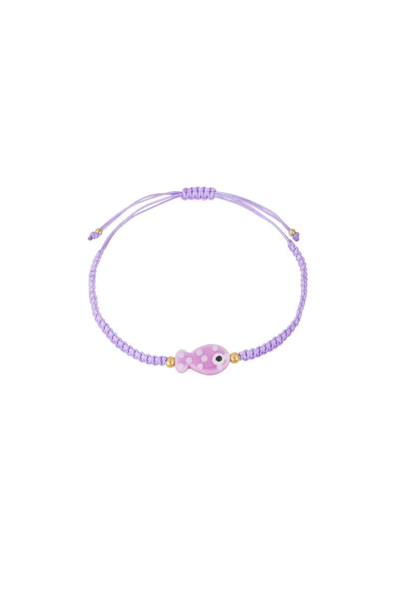 Armband fish fiesta - Lila