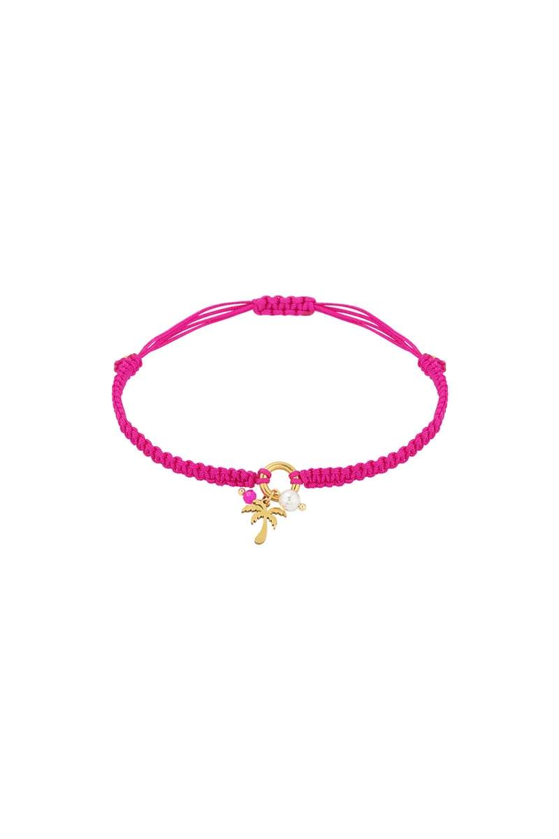 palm paradise armband - oranje en 
