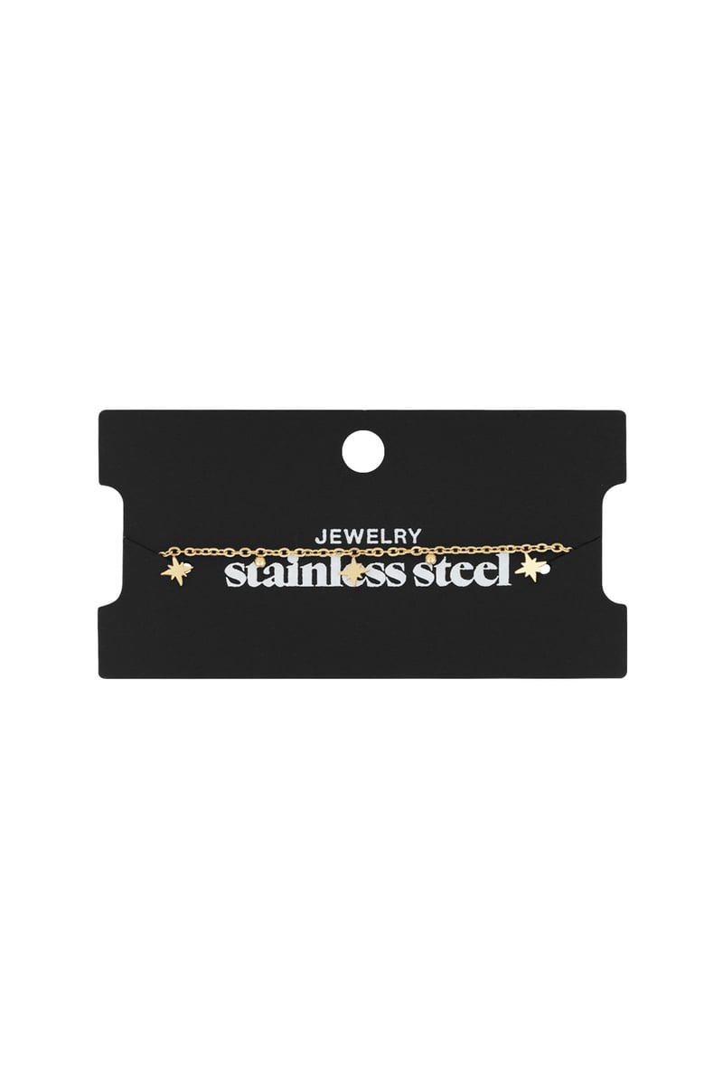 shining stars armband - Goud kleur keur