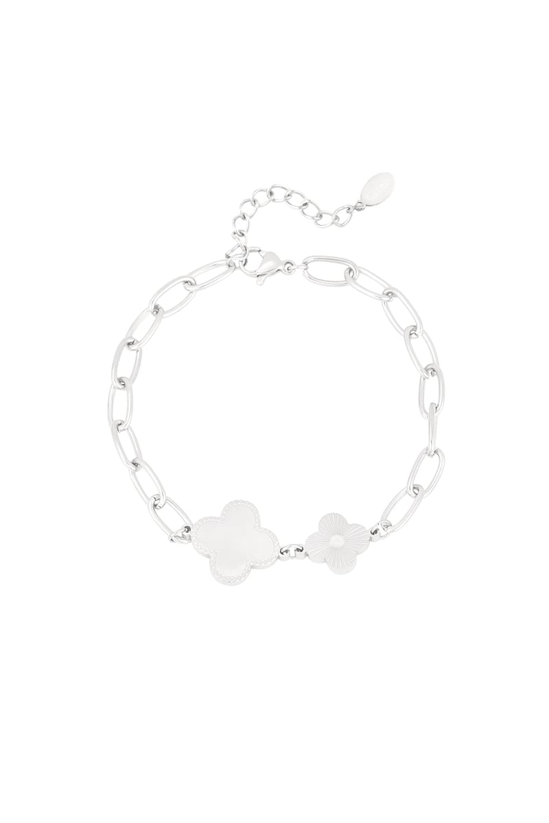 schakelarmband met klavers