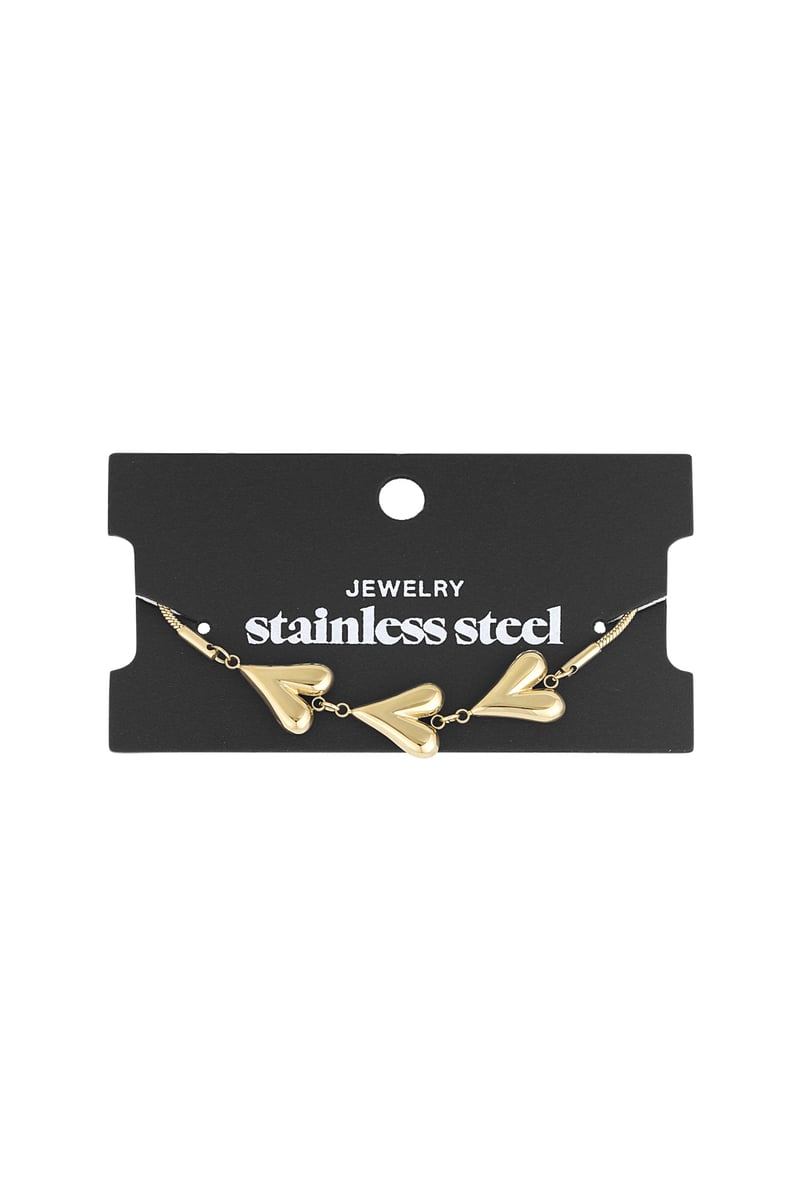 hearts unfolded armband