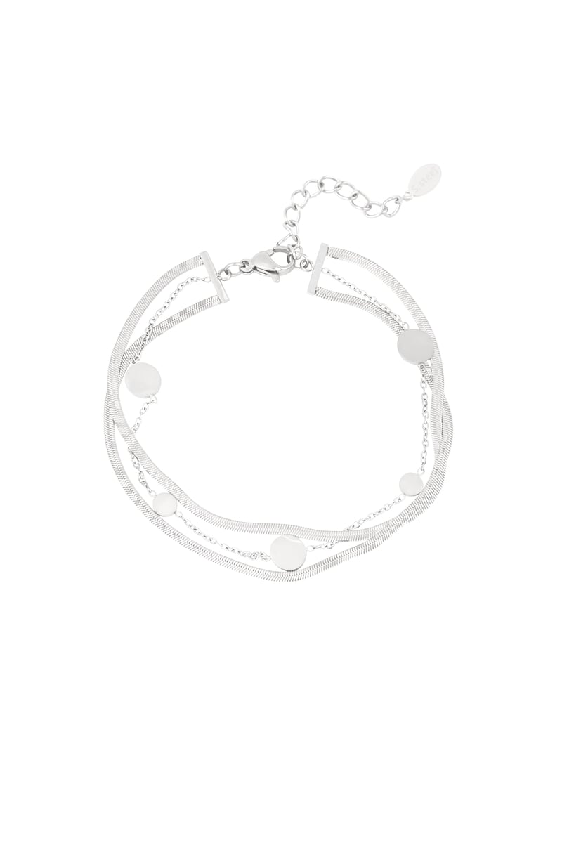 dubbele coin armband