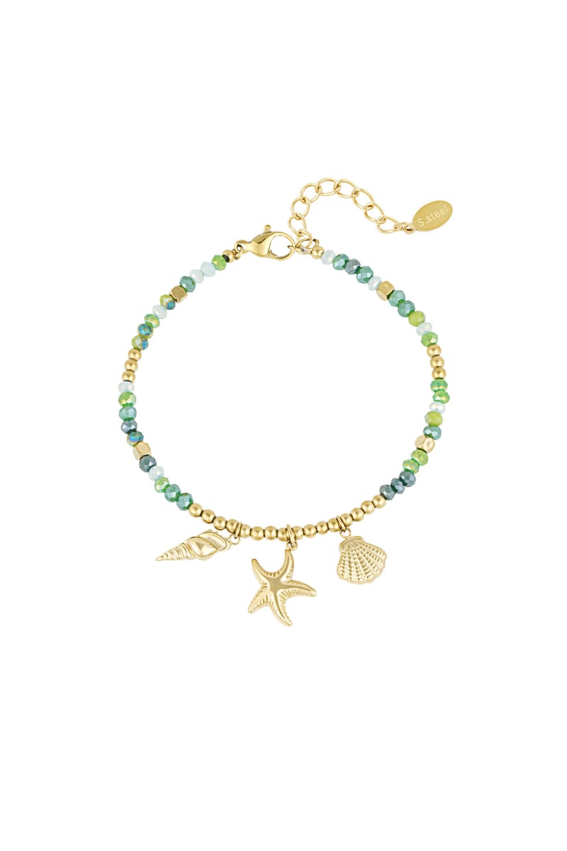 armband shell dream - groen 