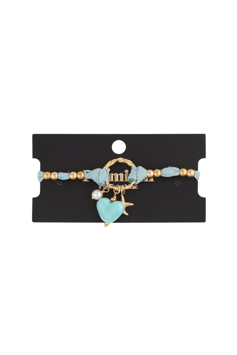 Flower Armband - Licht Blauw