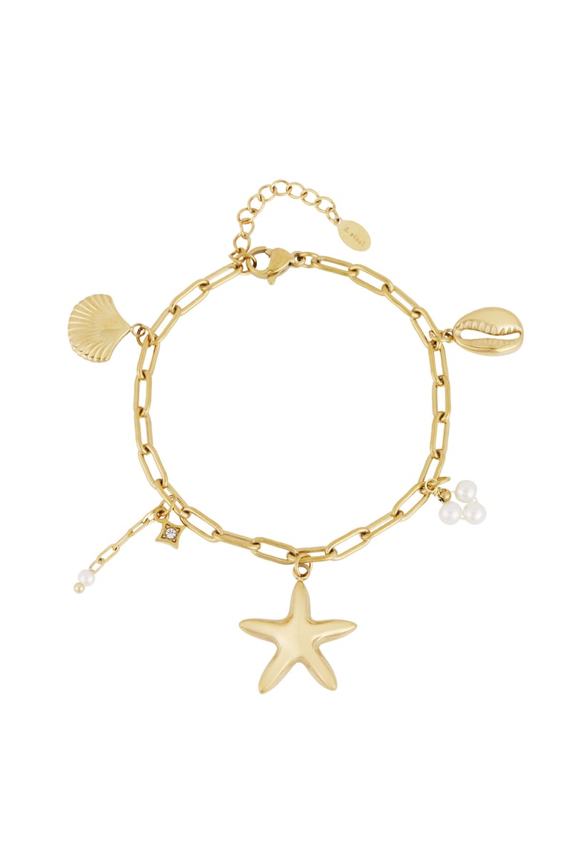 Beachy Vibe Bracelet - Gold kleur