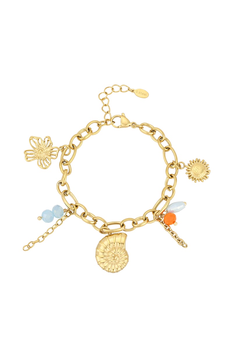 Gouden Zon Armband - Goudkleur