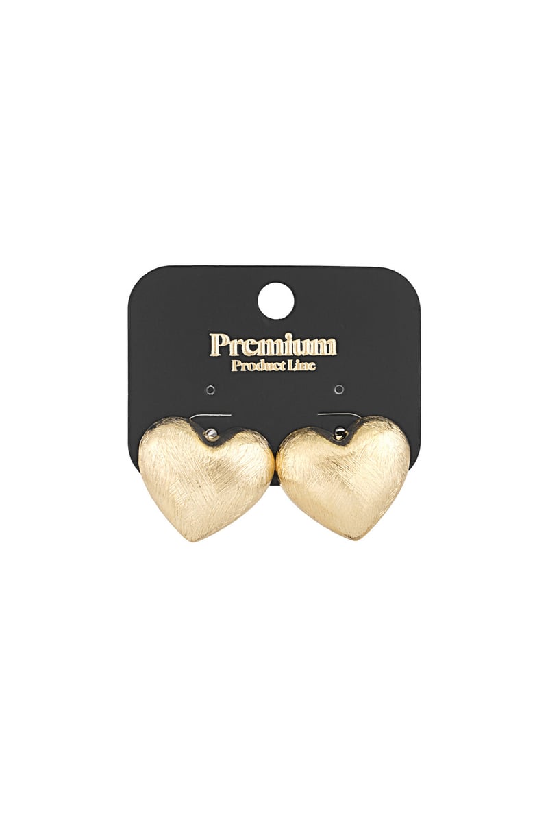 Hearts Earrings - Gold kleur