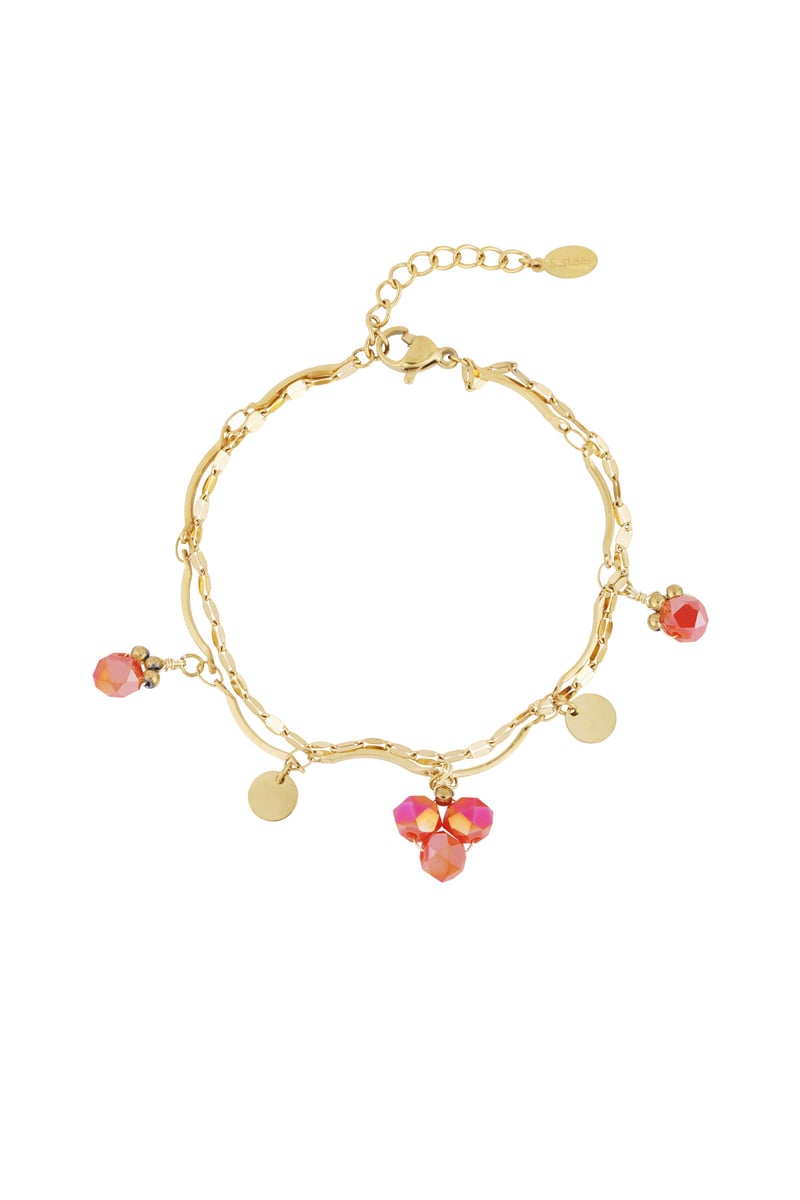 Blue beads Bracelet - Light Blue