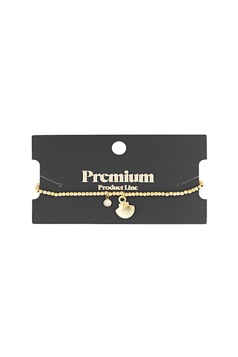 simpele armband sparkly shell