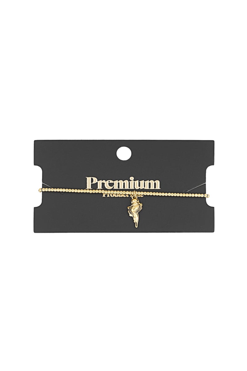 simpele zeeschelp armband