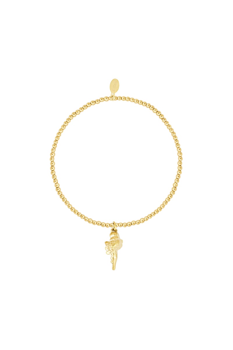 simpele zeeschelp armband