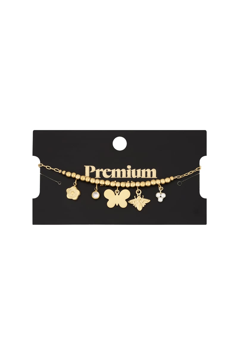 Butterfly Bliss Armband - Goudkleur