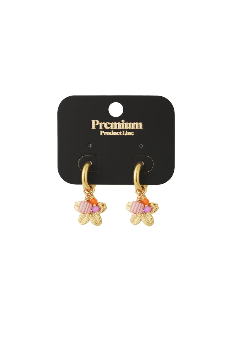 bloom hoops oorbellen