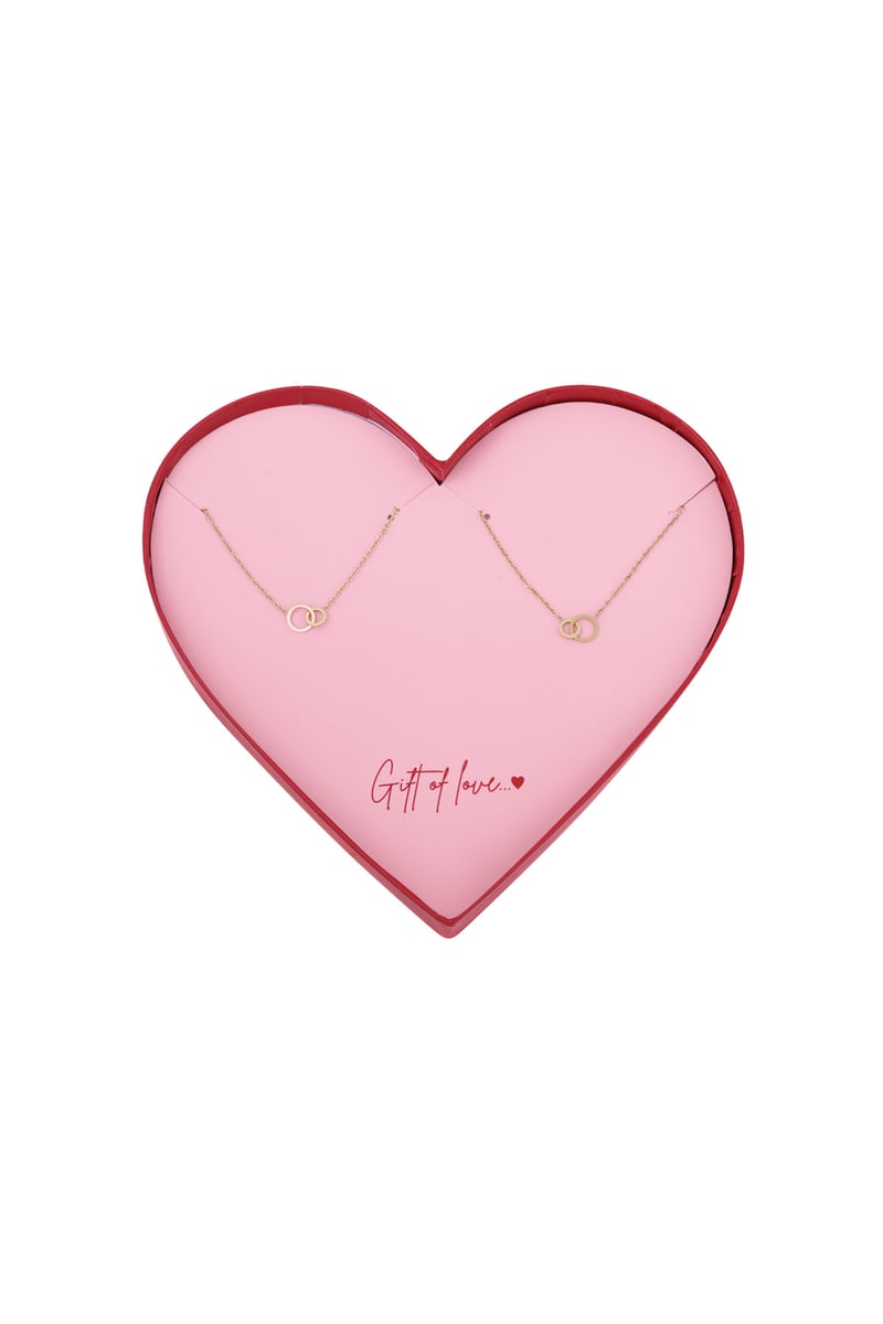 gift of love stainless steel infinity armbanden