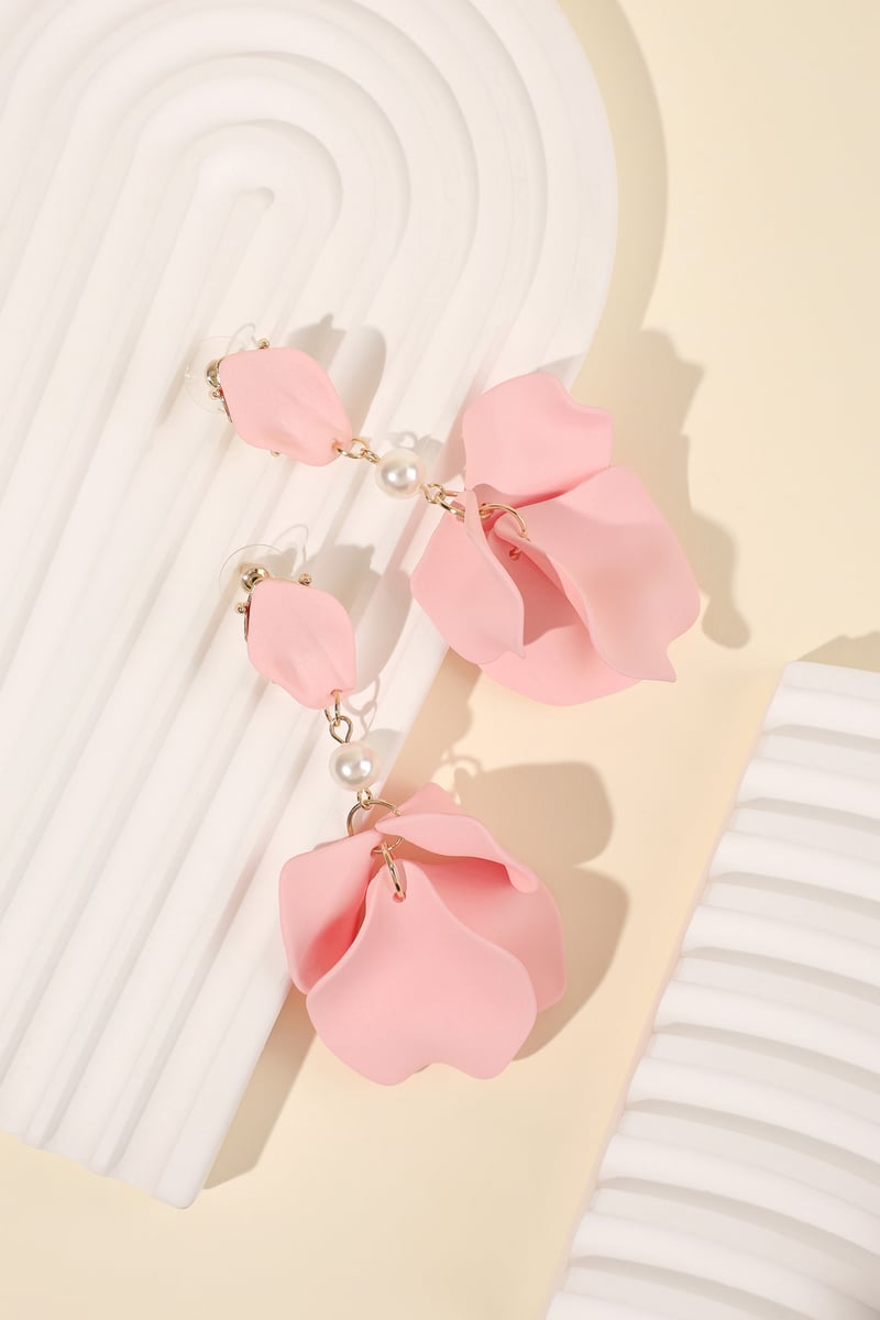 Fuchsia Haze Oorbellen - Fuchsia