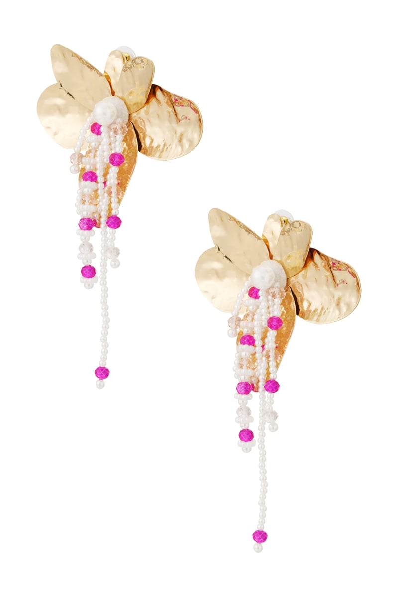 Love rain Oorbellen - Oranje