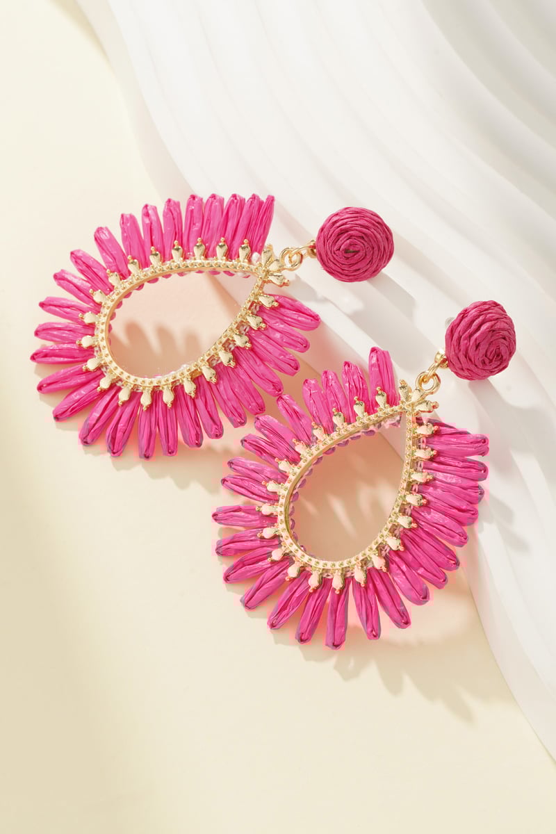 Lente Vibes Oorbellen - Gebroken Wit