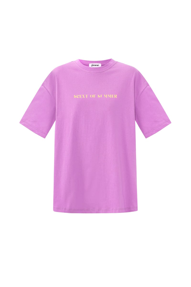 T-shirt scent of summer
