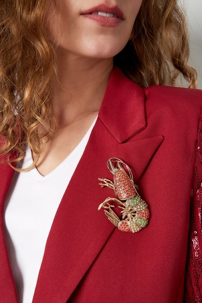 Garnalen Broche - Multi