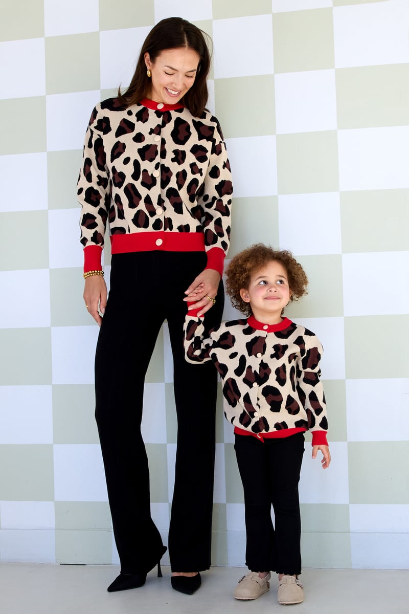 Kind Vest Leopard - Camel