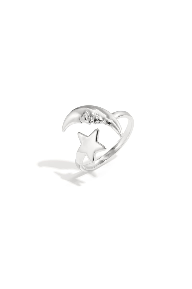 Roestvrijstalen minimalistische ringen Star Casual Daily Simple Series Dames sieraden
