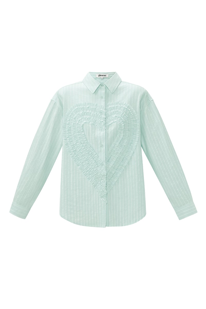 Blouse Hart - Groen
