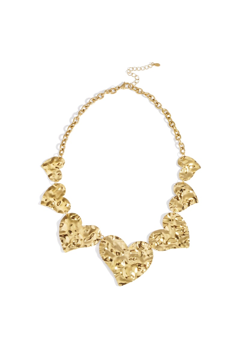 Roestvrijstalen kettingen met hart, casual, eenvoudige serie, damessieraden