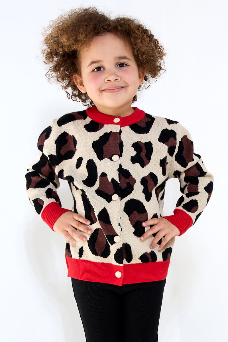 Kind Vest Leopard - Camel