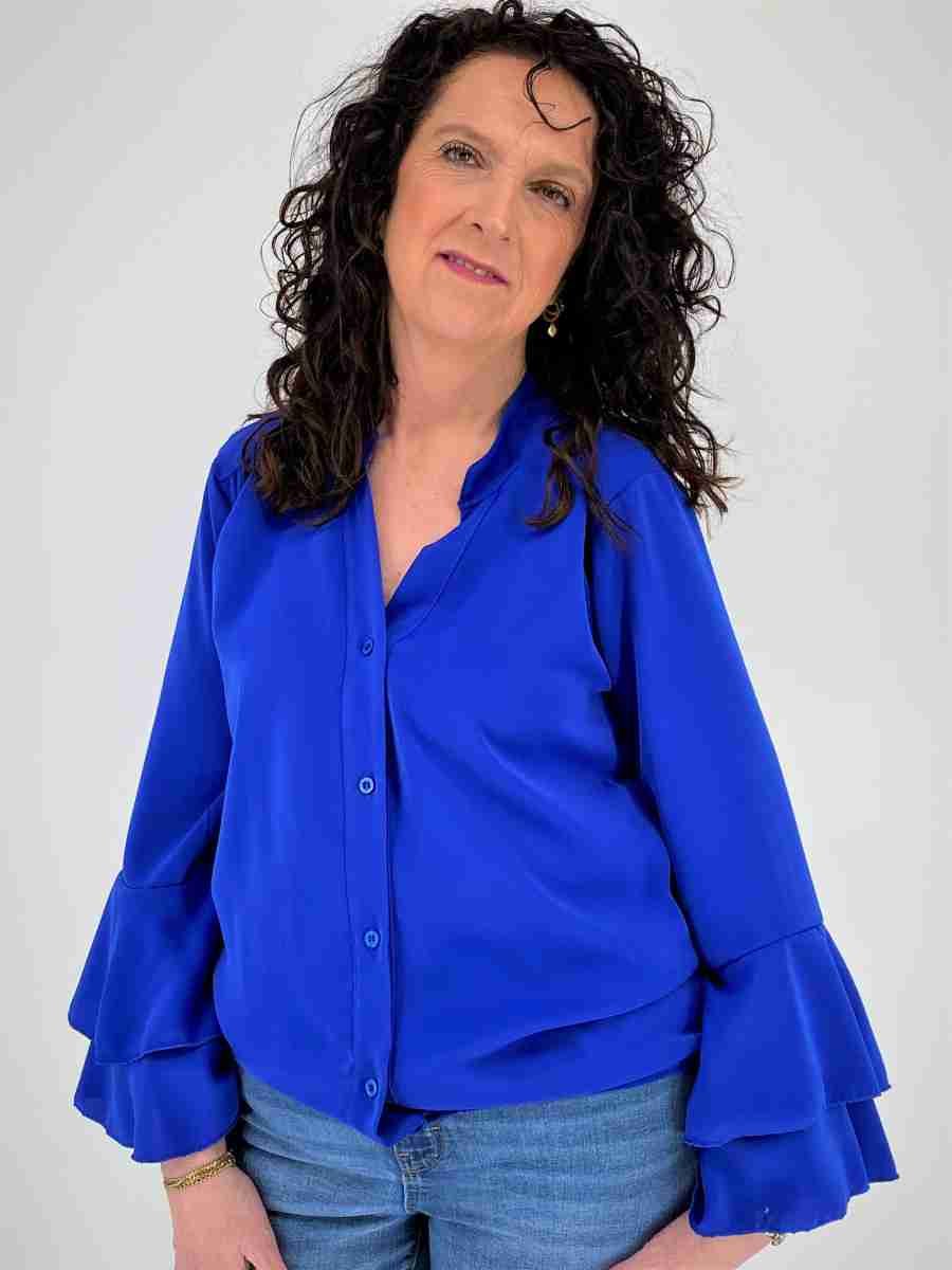 blouse Lily Blauw
