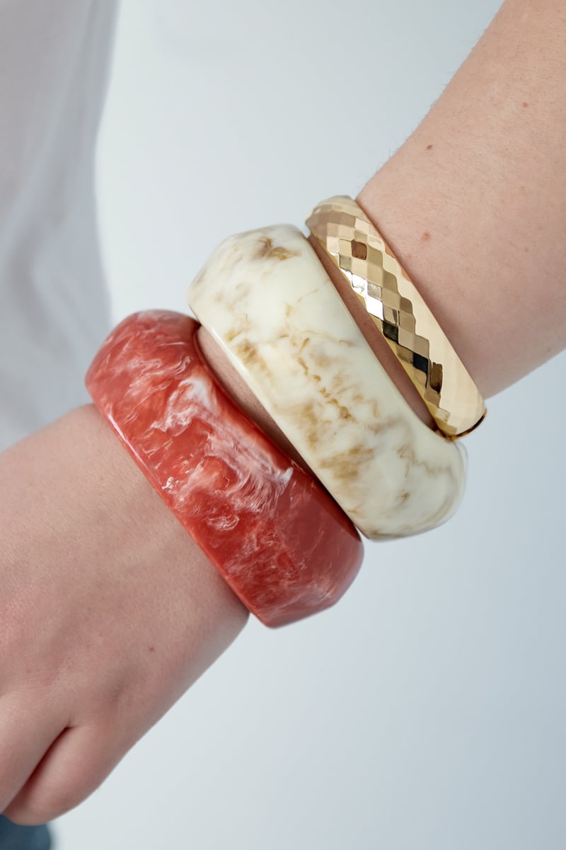 Esthetische armband van acryl