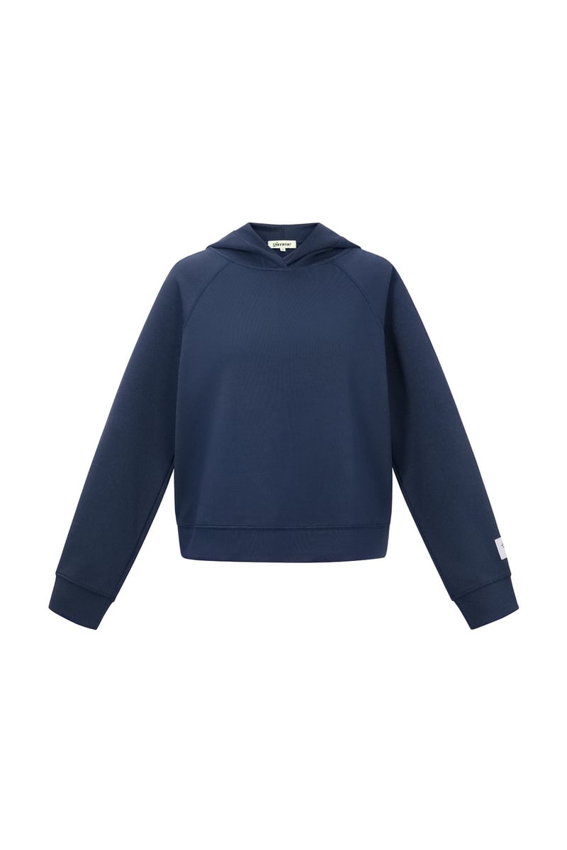 Polyestervezel (polyester) Hoodies & Sweatshirts Effen kleur Sportieve All Fit Kleding