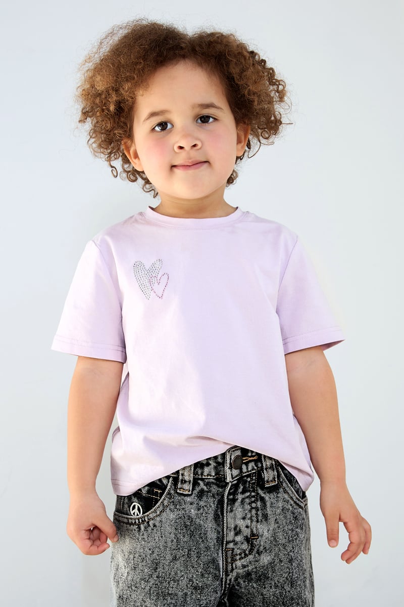 Mini me & you t-shirt kind 8 jaar - Wit