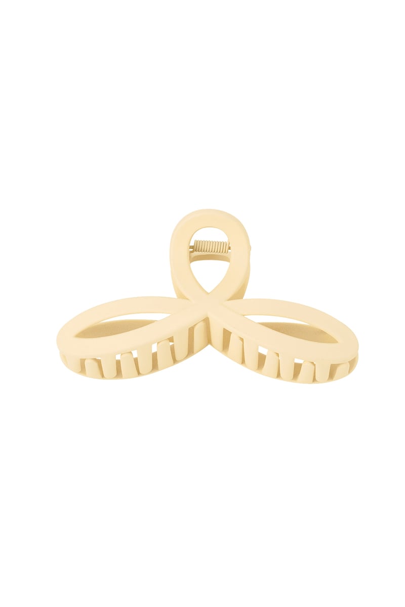 Haarklem schattig - zwart Plastic