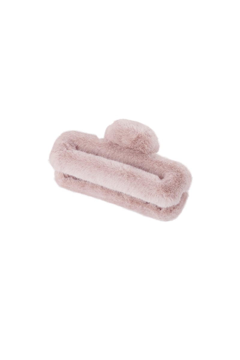 Haarklem fluffly recht - wit