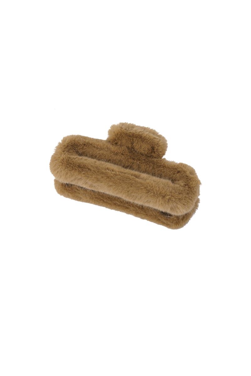 Haarklem fluffly recht - wit