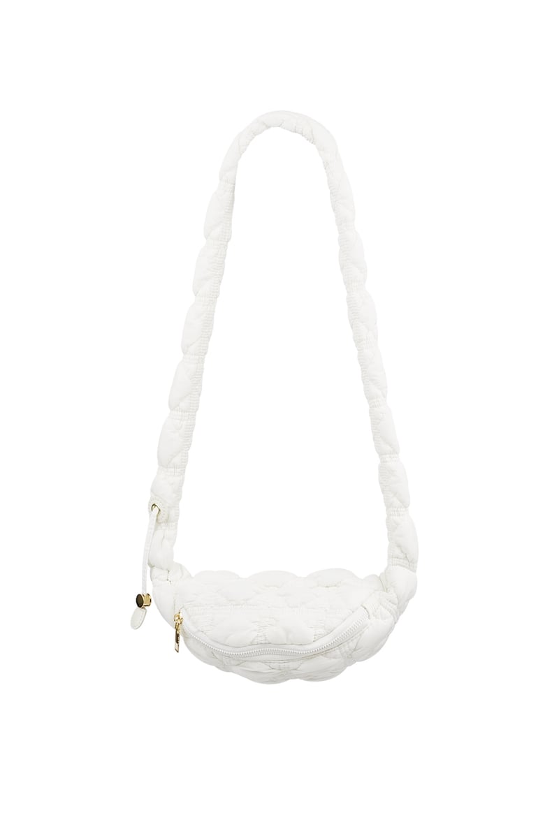 Tas bomber look - wit