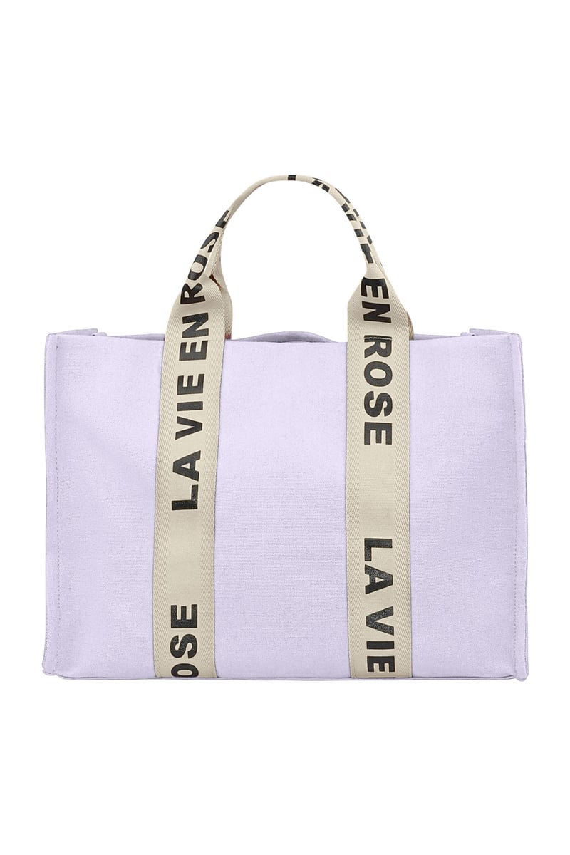 La vie en rose shopper - roze