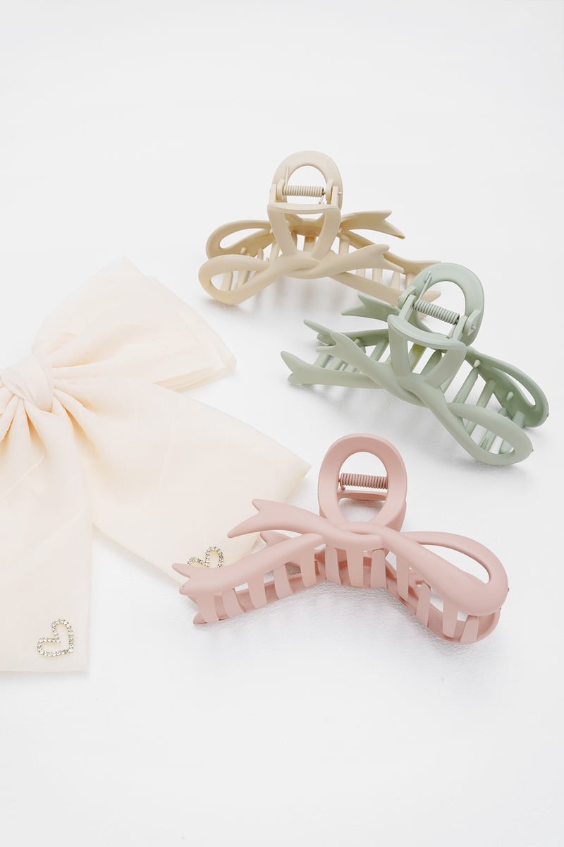 On fleek haarclip - fuchsia 