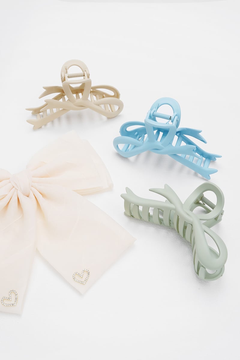 On fleek haarclip - fuchsia 