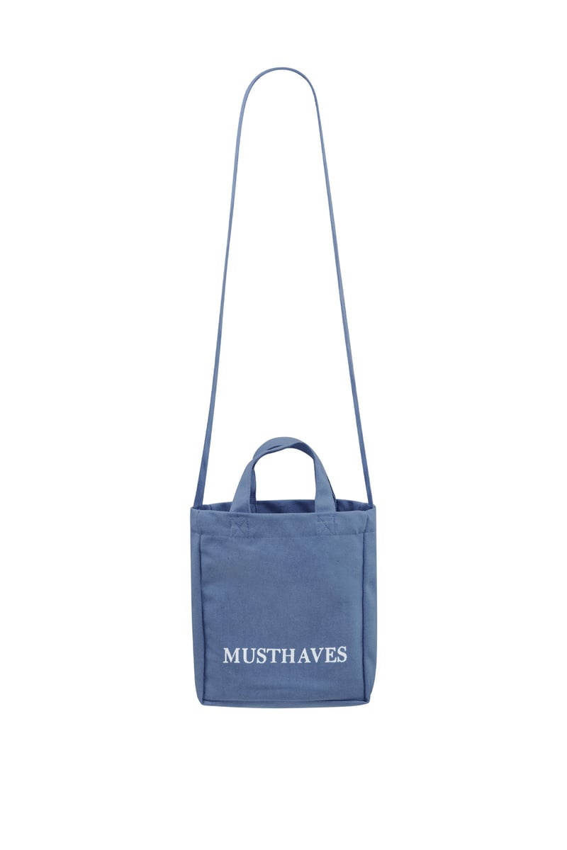 Kleine denim tas musthaves - blauw